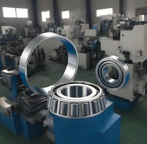Two Pack Tapered Roller Bearing Set 09081 09195 With Inner Diameter 20.625mm in machinery workshop