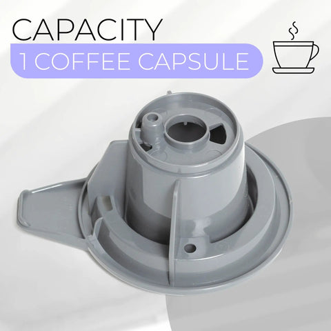 Replacement Bottom Needle For K Cup Holder Compatible With Most Flex Brew Coffee Makers Durable gray holder showing design