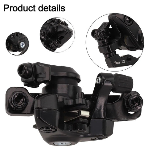 Mechanical Disc Brake Caliper Set For 160mm Rotors Aluminum Alloy Calipers With Metal Pads Front And Rear Compatibility