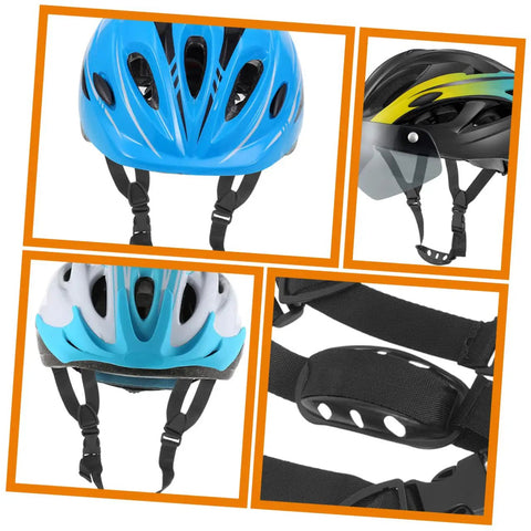 Dead Set Heavy Duty Adjustable Helmet Chin Strap For Hard Hats And Safety Helmets With Rugged Nylon Webbing and quick release buckle on helmets.