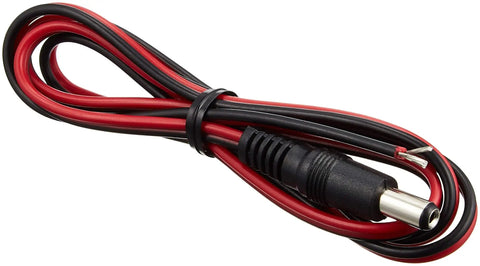 Red and black coiled power cable for SX400 SWR Power Meter for Ham Radio, High Accuracy RF Watt Meter, SO239 Ports, Antenna Tuning.