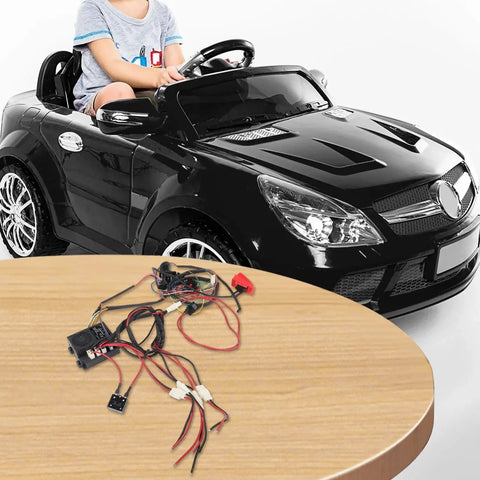 24V DIY Wiring Harness Kit With 2.4G Remote For Ride On Cars Power Upgrade From 12V To 24V Includes 40A High Power Controller For 2WD 4W