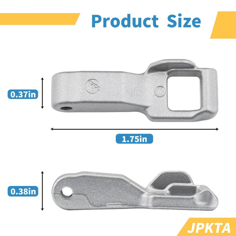 Washer Door Lock Strike Replacement Part For LG Kenmore Elite Front Load Washers Unlock Secure Closure MFG63099101 Compatible With WM3170CW WM3670HVA Door Latch Hook Locker, 1.75in