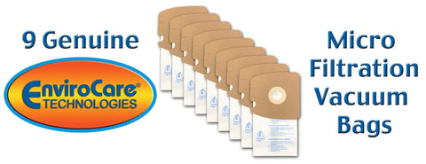 Replacement Multi Layer Micro Filtration Vacuum Bags For Eureka Mighty Mite 3670 And 3680 Series Canisters, 9 Pack