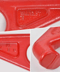 Heavy Duty Lifting Hooks For Shipping Containers With Clear Left And Right Safety Guidance Forged Steel Durable Dockside Gear details