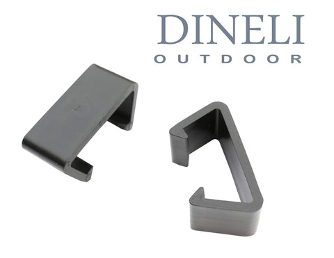 12 Pack Outdoor Sofa Clips For Patio Sectional Sets Secure Wicker And Rattan Furniture With No Fuss Nylon Fasteners Close-up