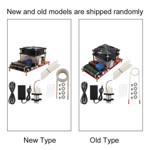 New and old models of Powerful 2000W Induction Heater Module With Flyback Driver For Fast Heating Projects 100-240V US Plug