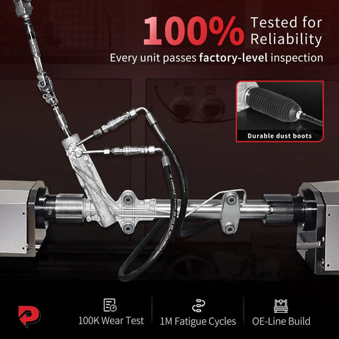 Toyota RAV4 2004 2005 Power Steering Rack And Pinion Assembly Replacement Direct Fit Leak Resistant New Unit durability test