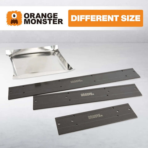 Heavy Duty 18 Inch Sheet Metal Bender for HVAC Ductwork, 16 Gauge Steel Folding Tool With Sight Holes displayed in different sizes