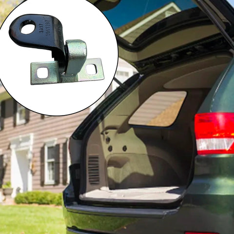 Automotive left rear door hinge bracket, metal with mounting tabs, high-load car door hardware Amazon