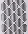 MERV 12 Pleated Furnace Air Filters With Carbon Odor Control, 12 Pack, Actual Size 11.5 x 17.5 x 0.75, Nominal 12 x 18 x 1