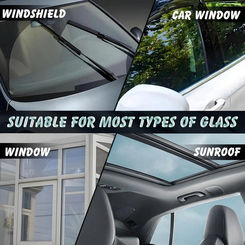 Skip The Shop And Save Some Dough With This Heavy Duty Windshield Repair Kit Featuring Instant Set Glass Fixing Compound for various glass types.