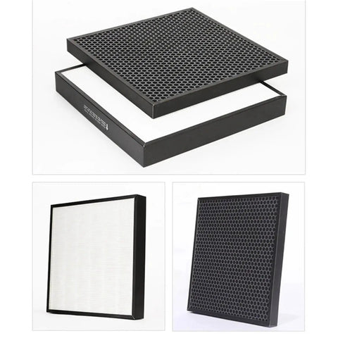 Top Shelf Activated Carbon Filter Replacement For Smoother Air Purifier Operation With Optimized Breathable Core And Lower Resistance For Daily Air Filtration, 340x340mm, dual layer design.