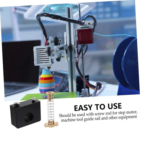 3D printer with Pro Grade 3D Printer Lead Screw Upgrade Kit With Anti Backlash Z Axis Nut T8 Gap Nut And Stainless Steel Fixed Base