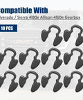 Chevy Shift Cable Clips 10 Pack For Silverado Sierra 4L80E 4L60E Gearbox Transmission Retainer Clips High Quality
