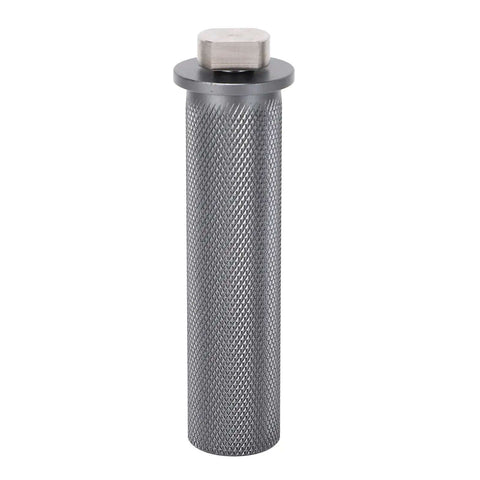 Solid 20mm bench dog with anodized finish, aluminum alloy material, for woodworking tables, heavy-duty sliding slot stop clamp