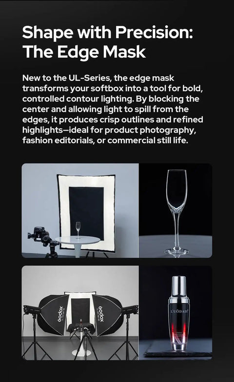 Professional Grade 23.6 Inch Octa Softbox With Bowens Mount showcasing crisp outlines and refined highlights for product photography.