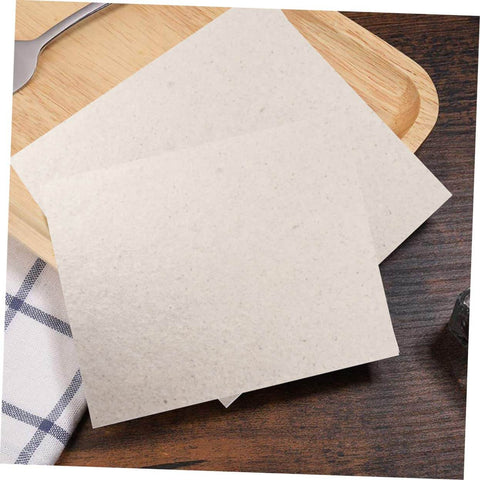 20 Pieces Heat Resistant Mica Plate Sheets For Microwave Oven Waveguide Cover Insulation Replacement And Repair Kit on table