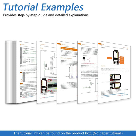 ESP32 CAM Development Kit With Onboard Camera And WiFi Bluetooth Dual Core 240 MHz MCU Dope Ultimate Starter Kit tutorial pages