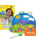 Ladybug Land Growing Kit Habitat With Live Ladybug Larvae Voucher Observe Metamorphosis Stages In A Colorful Dome Diorama Kid Friendly For Curious Gardeners And Kids, dome habitat and instruction guide