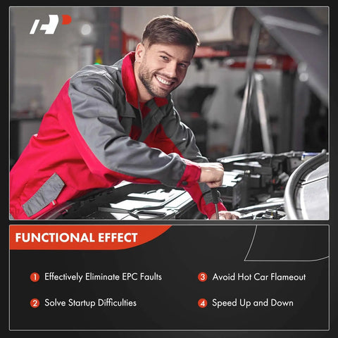 Mechanic working on car engine, emphasizing functional effects of Engine Crankshaft Position Sensor Replacement For Hyundai Kia Dodge