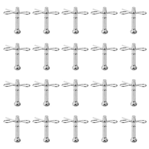 Top Shelf 20 Pack Heavy Duty Snow Blower Shear And Bow Tie Cotter Pins Rust Resistant, durable steel clips for winter equipment.