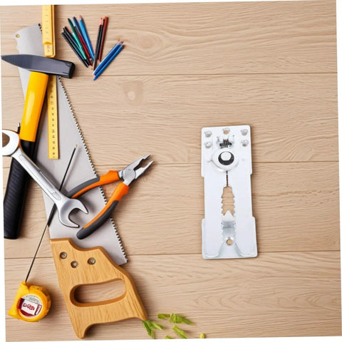 Heavy Duty Sectional Sofa Connector Brackets For Couches And Modular Furniture With Solid Steel Fasteners Dead Simple Install placed among various tools.