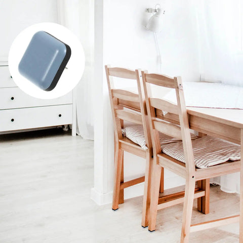 16 Pieces Chair Glides With PTFE And Iron Floor Protectors to cut friction and prevent floor damage on wood chair legs