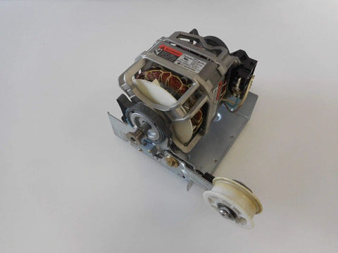 Replacement Drive Motor For Clothes Dryer 4681EL1008A OEM Part High Quality Dryer Motor with metal frame and pulley mechanism