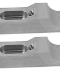 Low Profile Side Clamp Vise Set For Milling Machines, 2 Pack, 60kN Clamp Force, CNC Engraving And Drilling Ready, Heavy Duty S136H
