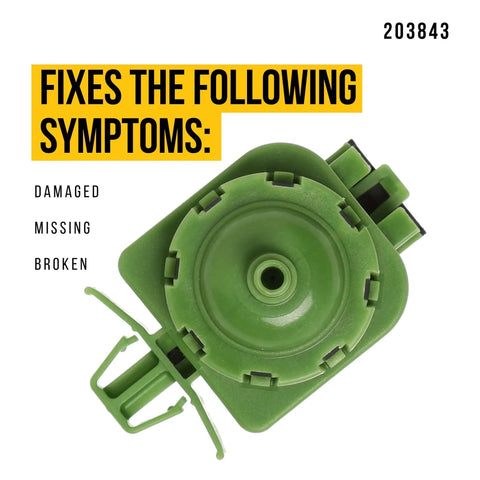 203843 Pressure Sensor for Speed Queen Washer, replaces AP6783077 202470 PS16982793, shown in green, top view