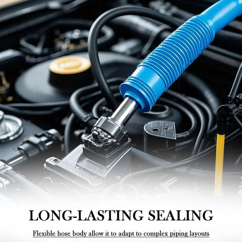 Silicone Vacuum Hose 9.84 Ft Long With 0.40 Inch Outer Diameter And Five Thirty Second Inch Inner Flexible Automotive Vacuum Lines For Engine Bay High Temperature Radiator Hose Withstand Up To 130 PSI Not For Oil Transport installed in engine bay