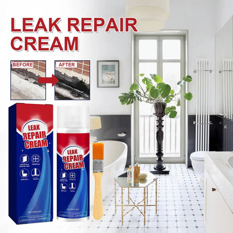 All Purpose Leak Repair Sealant Spray Waterproof 100ml Quick Dry Crack Filler For Roofs Walls Wood Concrete And Gutters