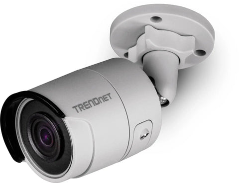 Outdoor 8MP 4K PoE Bullet Network Camera With H.265, 120dB WDR, IP67 Weather Rating, Covert IR Night Vision Up To 30m, MicroSD Slot, TV-IP1318PI