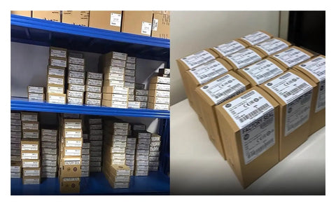 Boxes of Linear Potentiometer Position Sensor With High Precision For Accurate Motion Feedback In Industrial Automation and Robotics Applications stacked on shelves and tables.