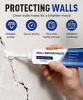 Fast Drying Wall Repair Putty Kit For Holes And Cracks Drywall Patch And Mending Compound toothpaste-style tube application
