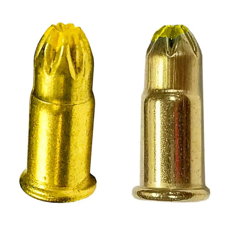 Yellow 0.22 Caliber Powder Loads For Powder Actuated Tools Heavy Duty Power Fasteners 100 Count Pro Grade Boosters For Concrete Block Hollow Core Penetration Compatible With RAMSET HILTI SIMPSON DEWALT, two yellow loads