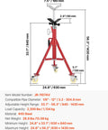 Heavy Duty Pipe Stand With Casters Adjustable Height From 28 To 52 Inches V Head Holds One Eighth To Twelve Inch Pipe Steel