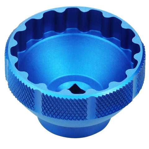 16 Notch Bottom Bracket Tool For BBT 69.2 Compatibility Centerlock Rotor Tool 44mm Outer Diameter CNC Aluminum Anodized 16 Groove