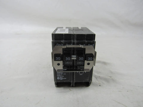 Quad Pole 240 Volt BR Molded Case Circuit Breaker 30 Amp 10 KAIC Thermal Magnetic Built Tough Four Pole