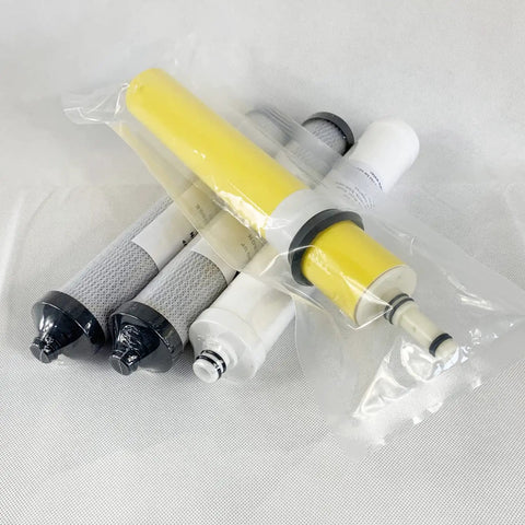 Reverse Osmosis Replacement Filter Set With 50 GPD Membrane For HT101 And HT102 RO Systems Includes Sediment Filter 41400008