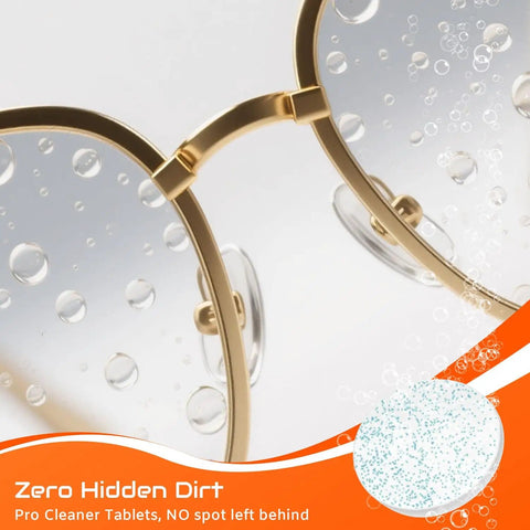 Ultrasonic Jewelry Cleaner 45KHz Machine With 4 Cleaning Modes And Sixteen Point Nine Ounce Capacity used for cleaning eyeglasses