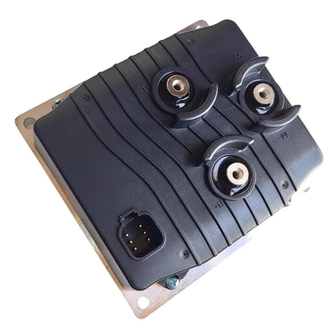 Heavy Duty 24V 300A DC Motor Controller For Genie Scissor Lifts Compatible 823408 823408GT top view with throttle input and robust design.