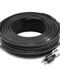 Self Regulating Pipe Heating Cable 100 Feet 5W Per Foot Heat Tape For Pipes Roof Snow Melting To Beat The Winter And Deicing Gutter Freeze Protection 120V