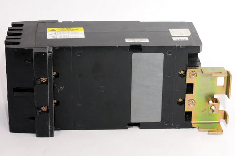 Pro Grade 20 Amp 2 Pole 600 Volt Molded Case Circuit Breaker for Rock Solid Commercial Panel Retrofit side view with terminals