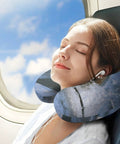 Water Skiing Squirrel Travel Pillow U Shaped Neck Support Pillow For Office Naps And Long Haul Flights Ergonomic Cervical