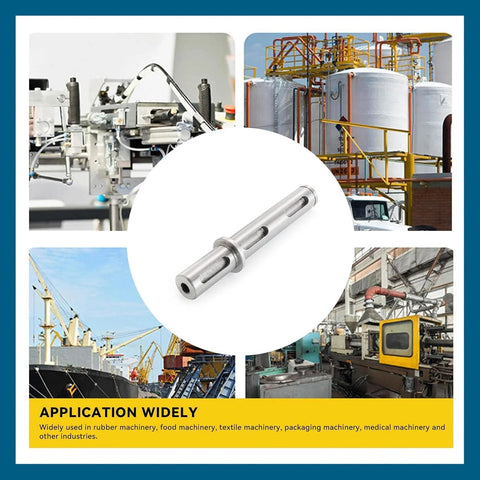 Dual Output Shaft for NMRV40 Worm Gearbox in various machinery applications.