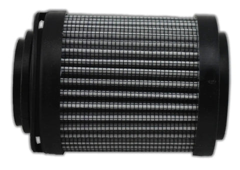 Replacement Hydraulic Filter For Schroeder 3TAZ10 2-Pack, High-Flow Heavy-Duty Fluid Filter, black and silver cylindrical filter