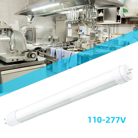 Kitchen with 12-30V 18 Inch LED Tube Replacement for Automotive RV Marine 7W 5500K Daylight White Frosted Lens