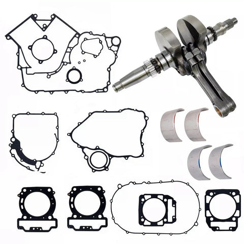 Heavy Performance Crankshaft Full Gasket And Engine Bearing Kit For Cfmoto 800 Z8 ATV UTV includes crankshaft, gaskets, and bearings.